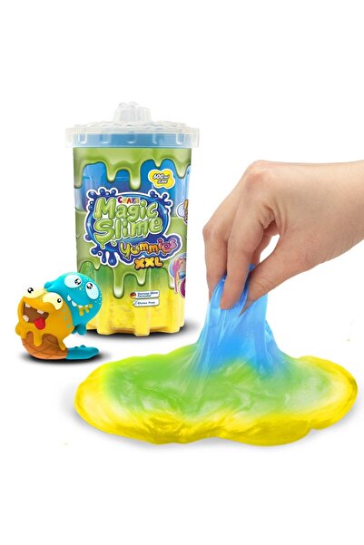 CRAZE - Magic Slime XXL 600 ml mix de trei culori cu figurina care absoarbe s...