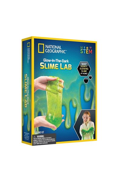 NATIONAL GEOGRAPHIC - Set Educativ Laboratorul De Slime Fosforescent