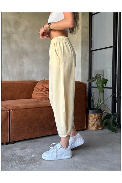 Bak'ap Premium Elastic Waist Gabardine Trousers