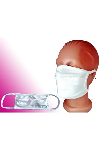Turuncum Multi-Purpose Double Layer Dust Protection Fabric Washable Mask 6 Pieces