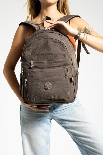 Baginn Geantă de școală unisex, hidrofugă, ușoară, din țesătură clinker, rucsac zilnic 40*30 cm ghiozdan pentru liceu