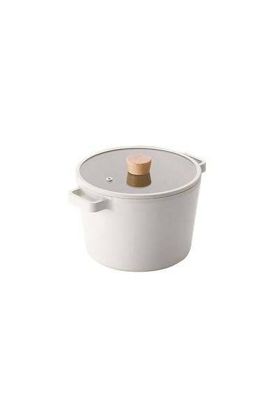 NEOFLAM Oala FIKA, 22 cm - 4.65 L, cu capac din sticla