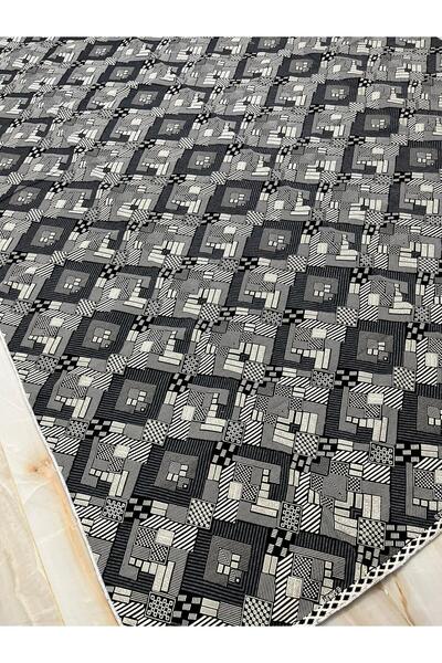 Yarençeyiz Halı Örtüsü Çift Yönlü Dokuma Savan Kilim