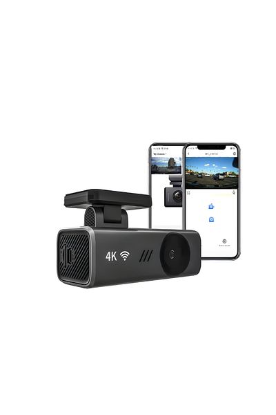 AYCB ™ 4K Ultra HD Dash Cam with Wi-Fi, 145° Wide Angle, Car Camera, High Quality Recording, Night Vi
