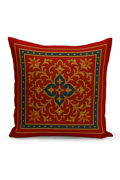 Bertille Home Classic Horse Series Double Sided Digital Printed Set of 3 Throw Pillow Covers (Horse)