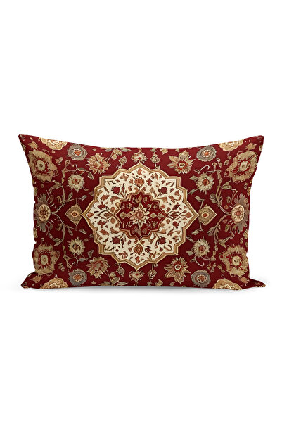 Bertille Home Klasik At Serisi Çift Tarafı Dijital Baskılı 3'lü Kırlent Kılıfı Seti (Horse)