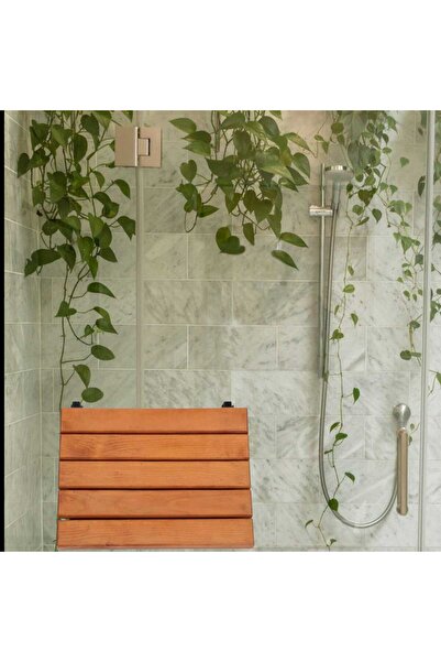 Ayşe Abladan ahşap katlanır banyo tabure 30/40