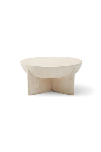 ket furniture طاولة روكس الرئيسية المصنوعة من الحجر الصناعي،