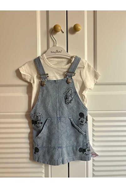 Kids MİCKEY MOUSE SALOPET ELBİSE