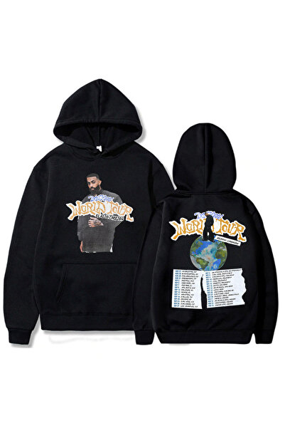 Tarzsokak Hanorac negru unisex Eladio Carrión DON KBRN World Tour confortabil