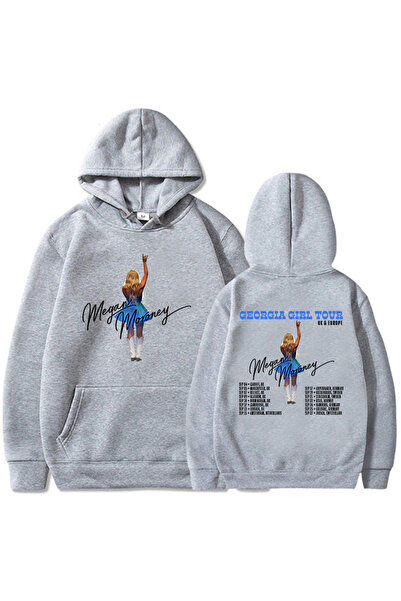 Tarzsokak Γκρι Unisex Άλμπουμ "Megan Moroney Georgia Girl Tour" 2025 με κουκο...