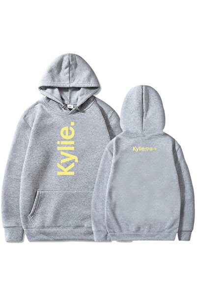 Tarzsokak Сиво унисекс еластично облекло с принт на певицата Кайли Миноуг, св...