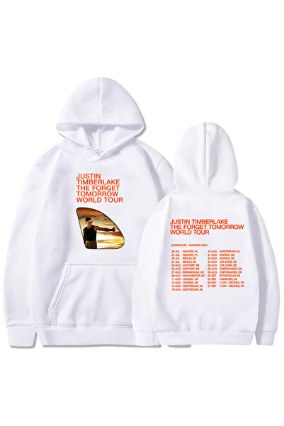 Tarzsokak ملابس جاستن تيمبرليك البيضاء للجنسين للجولة العالمية غداً مطبوعة بر...