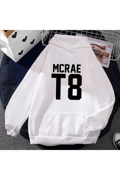 Tarzsokak Îmbrăcăminte de stradă albă unisex, ok, sunt bine, Tate McRae T8, g...