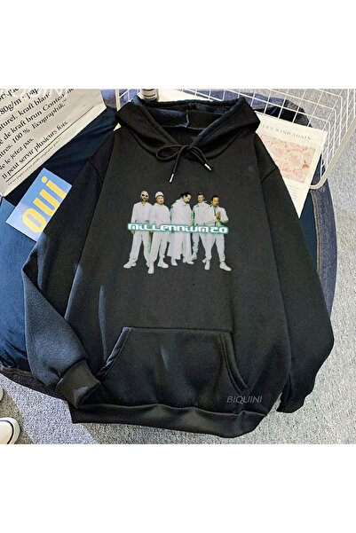 Tarzsokak Μαύρο Unisex Backstreet Boys Millennium 2.0 Φούτερ με κουκούλα Φθιν...
