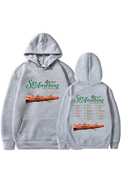 Tarzsokak Γκρι Unisex Ρούχα με Γραφικά, 20 Χρόνια της Περιοδείας  "Say Anythi...