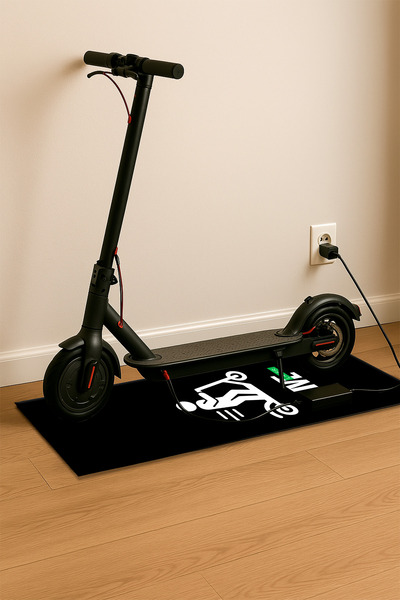 Vevora Designs Elektrikli Scooter Altı Matı Zemin Koruma Paspası Parke Koruyu...