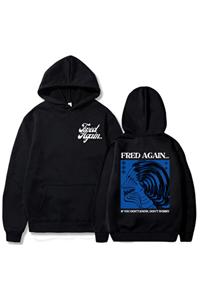 Tarzsokak Negru Unisex Nu vă faceți griji dacă nu știți Fred tekrar Ropa Homb...