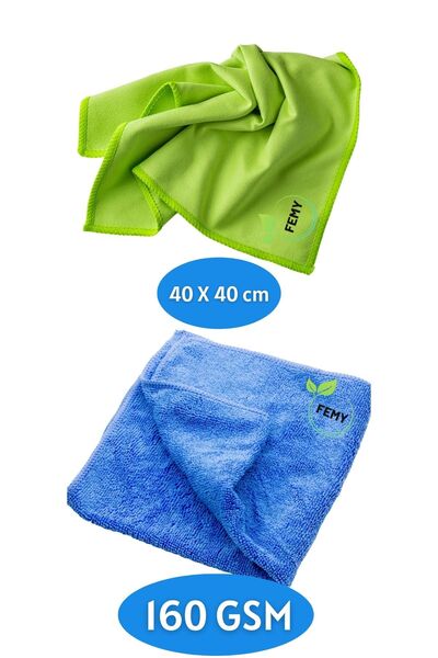 Femy 40x40 Cm Mikrofiber Mutfak Ve Genel Temizlik Bezi, Fabrika Satış Mağazası 10 Adet