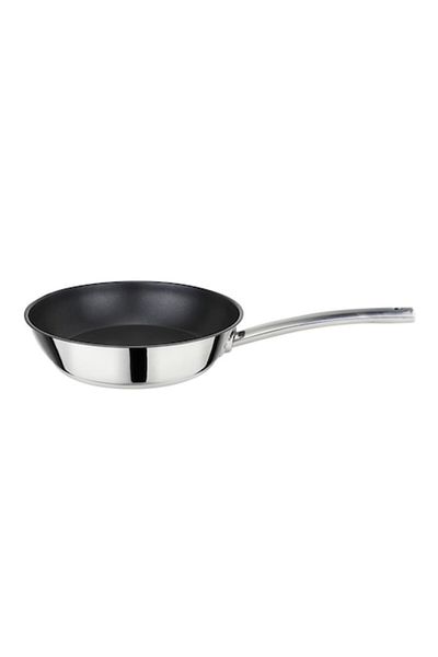 Zilan ZLN-4090 Stainless Steel Pan with Non-Stick Coating, 24 cm, Induction Compatible