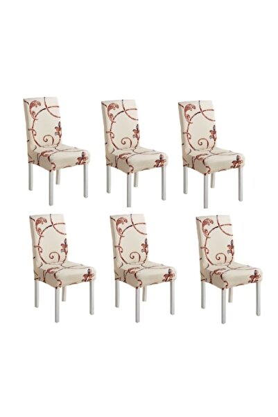 OEM Set 6 huse universale pentru scaune - Design elegant din poliester și ela...