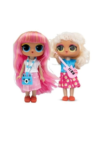 rexa دمية أزياء جميلة للبنات مع فستان قطعتين