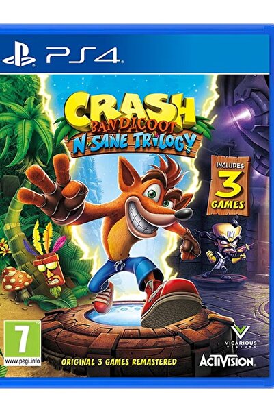 ACTIVISION Crash Bandicoot N. Sane Trilogy (International Version) – Adventure Game for PlayStation 4 (PS4)