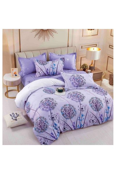 OEM Elegant Double Bed Set - 6 Pieces, Cotton Finet