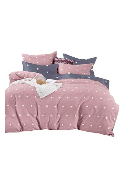 OEM Elegant Single Bed Linen Set, 4 Pieces, Cotton Finet, Multicolor