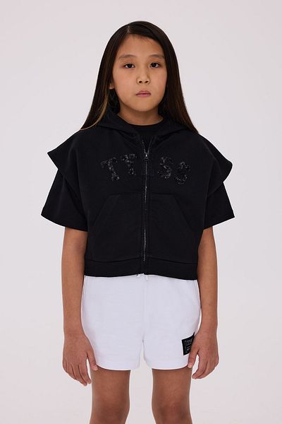 Tyess Girl Black Vest