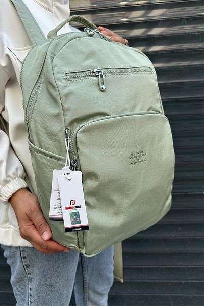 Just Polo Imported Clinker Fabric Women's Backpack and School Bag