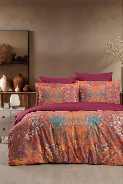 Luoca Patisca Heritage Digital Ranforce Double Duvet Cover Set Opulent