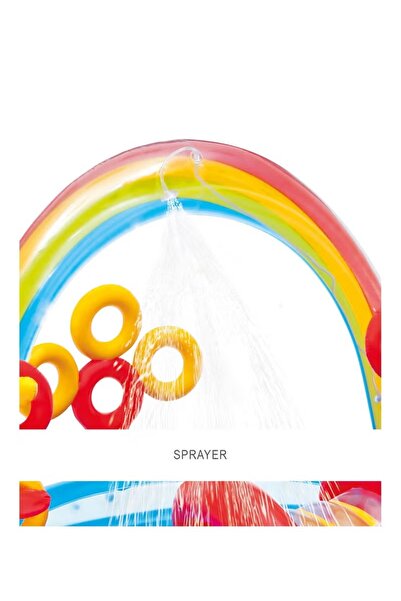 Intex Rainbow Ring Inflatable Play Center 297x193x135cm