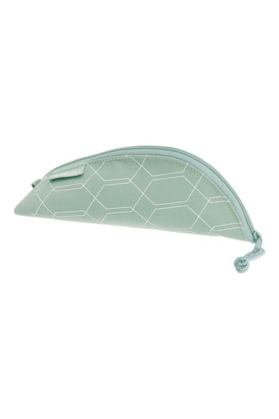 Herlitz Necesar Cocoon Geometric Mentă, Culoare Mentă, Material Piele Sintetică, Dimensiuni 20,5x7x10 cm
