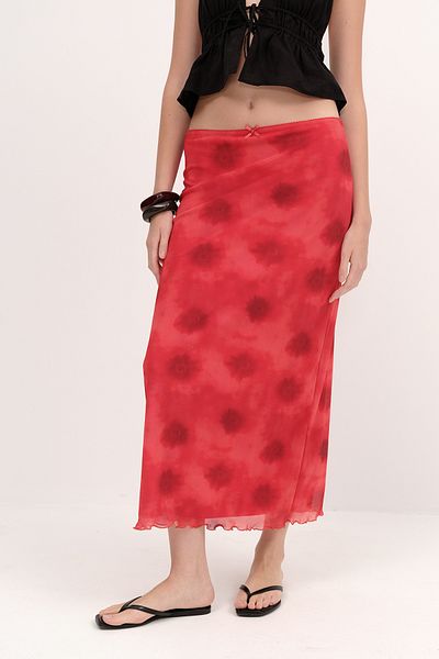 Addax Lined Long Skirt E16803-E3