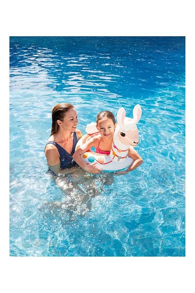 Intex Inflatable Swim Ring for Kids 107x58cm