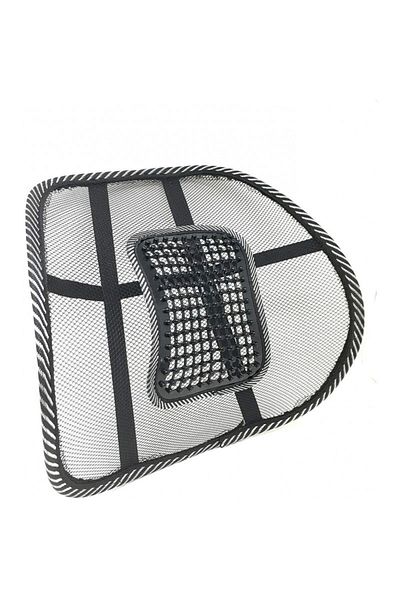 MT MALATEC Lumbar support for car and office chairs, massage balls, elastic band fastening