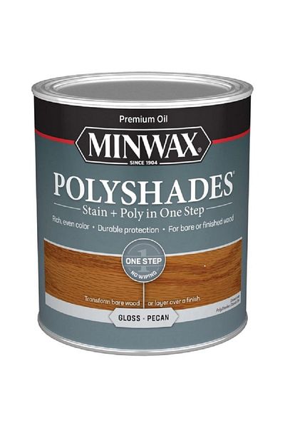 Minwax Premium Oil Polyshades Gloss Wood Stain Pecan