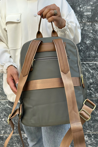 Just Polo Imported Washable Leather Backpack and School Bag