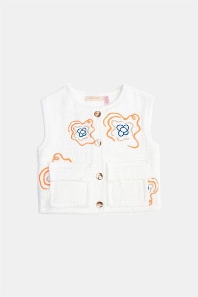 GB Baby Baby Girl White Vest