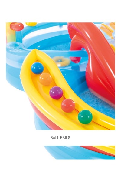 Intex Rainbow Ring Inflatable Play Center 297x193x135cm