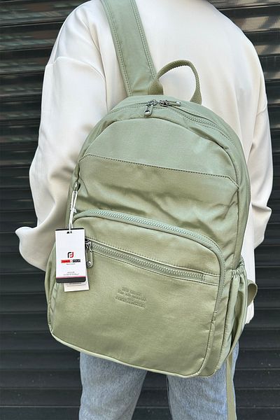 Just Polo Imported Clinker Fabric Women's Backpack and School Bag