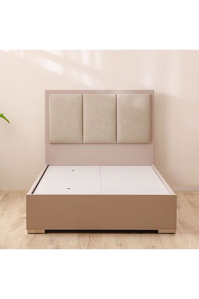 Danube Home Cardano 120x200 Single Bed - Champagne L210.7xW128xH120cm