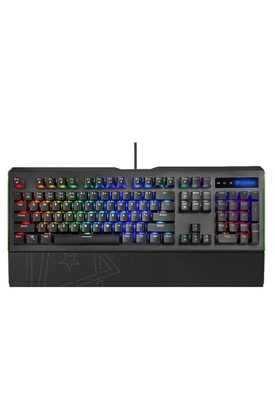 VERTUX لوحة مفاتيح الألعاب الميكانيكية السلكية Toucan Pro-Gamer