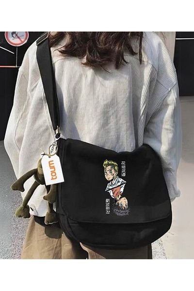 Toum Geantă de școală unisex cu imprimeu Anime Tokyo Revengers