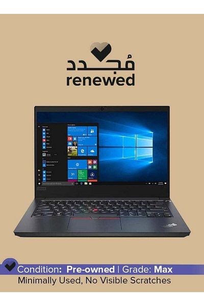 LENOVO Pre-Owned ThinkPad E14 14-inch Intel Core i5 10th Gen 8 GB 256 GB Black Windows