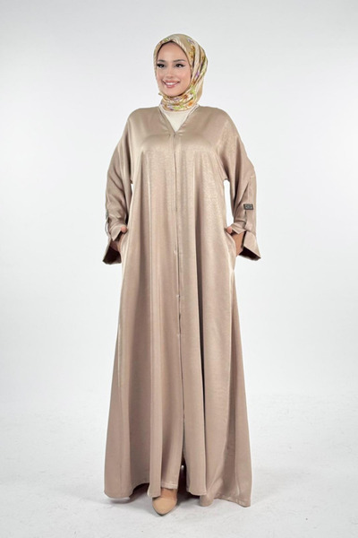 Bym Fashion Snap Button Ferace 70023 Mink