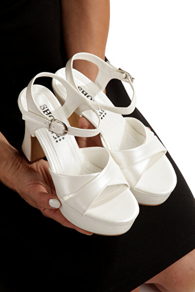 My Story CLOVER SHOES Platform Topuklu Kadın Abiye Ayakkabı