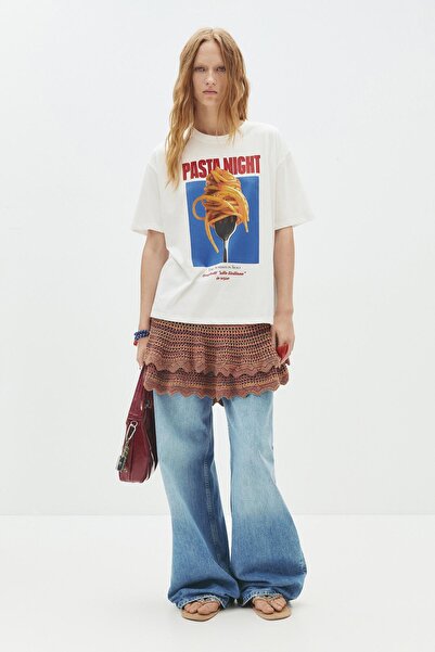 Pull & Bear Pasta Night T-shirt