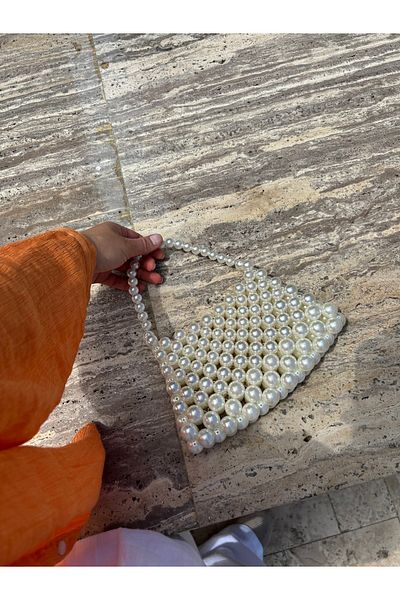 vivozza Stylish Pearl Invitation Bag